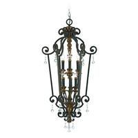 qzmarquette6b 6 light crystal drop heirloom chandelier