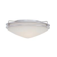 qzozarkfm 2 light chrome amp glass flush ceiling light