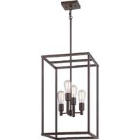 QZ/NEWHARBOR/4P New Harbor 4 Light Square Ceiling Lantern