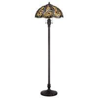 QZ/BELLE/FL Belle Tiffany Imperial Bronze 2 Light Floor Lamp