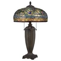 QZ/LYNCH/TL Lynch Tiffany Bronze 2 Light Desk Lamp