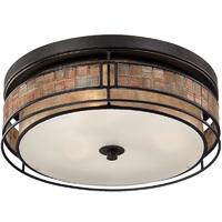 QZ/LAGUNA/F/L Laguna Large Flush Mount Copper Ceiling Light