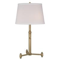 QZ/SOUTHWAY/TL Southway Aged Brass Table Lamp with Shade