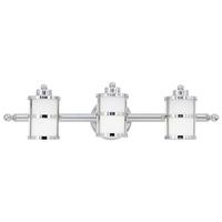 qztranquilbay3 tranquil bay 3 light bathroom chrome wall light