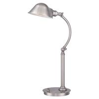 qzthompsontlbn thompson brushed nickel led table lamp