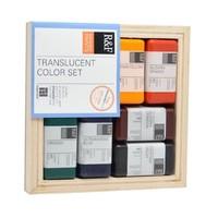 R & F Encaustic (Wax Paint) Translucent Colour SET