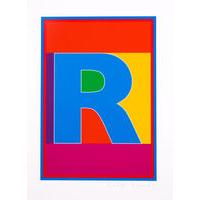 R - The Dazzle Alphabet By Peter Blake