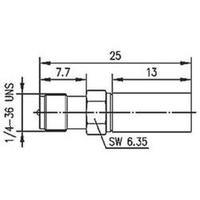 r sma connector socket straight 50 telegrtner j01151r0021 1 pcs