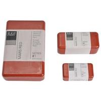 R & F 40ml (small cake) Encaustic (Wax Paint) Mars Red (1119)