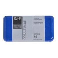 R & F 40ml (small cake) Encaustic (Wax Paint) Cobalt Blue (1153)