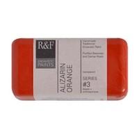 R & F 40ml (small cake) Encaustic (Wax Paint) Alizarin Orange (113B)