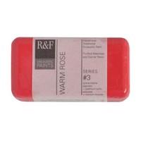 R & F 40ml (small cake) Encaustic (Wax Paint) Warm Rose (1138)