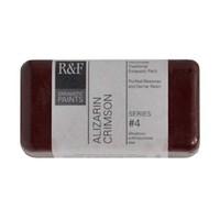 R & F 40ml (small cake) Encaustic (Wax Paint) Alizarin Crimson (1145)