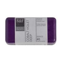 R & F 40ml (small cake) Encaustic (Wax Paint) Cobalt Violet Deep (1161)