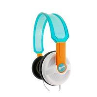 R4 HEADPHONES (TURQUOISE/ORANGE)