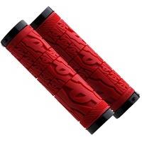 Race Face Strafe Lock On Grips Red