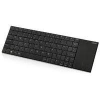 Rapoo E2710 2.4GHz Wireless Ultra-slim Multimedia Keyboard Black UK Layout