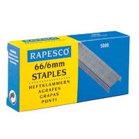Rapesco 66/6mm Galvanised Staples