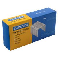 Rapesco 26/8mm Galvanised Staples