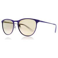 ray ban junior 9538s sunglasses rubber brownviolet 2522y 50mm