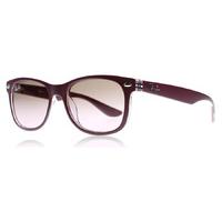 ray ban junior 9052s sunglasses matte bordo39 702414 47mm