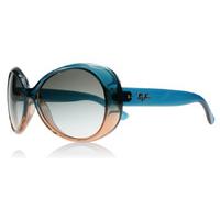 ray ban junior 9048 sunglasses turquoise light brown 1748e 50mm