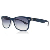 ray ban junior rj9052s sunglasses matte torquoise 703419 48mm