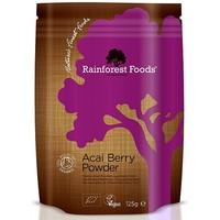 Rainforest Foods Organic Acai Berry Powder 125g