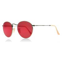 ray ban 3447 sunglasses demigloss brushed bronze 1672k 50mm