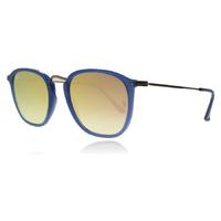 Ray-Ban 2448N Sunglasses Transparent Blue 62547O 51mm