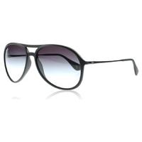 ray ban 4201 alex sunglasses rubber black 6228g