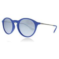 Ray-Ban 4243 Sunglasses Rubber Blue 62631U 49mm