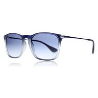 Ray-Ban Chris Sunglasses Matt blue-white 6225/19