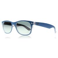 ray ban 2132 wayfarer sunglasses blue 619171