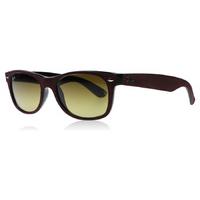 Ray-Ban 2132 Sunglasses Black / Bordeaux 624085 52mm