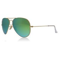 Ray-Ban 3025 Aviator Sunglasses Gold 112/P9 Polariserade 58MM