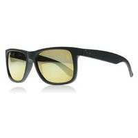 ray ban 4165 justin sunglasses rubber black 6225a 55mm