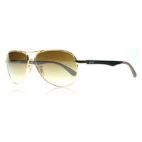 Ray-Ban Rb 8313 - Black Sunglasses Gold 001/51