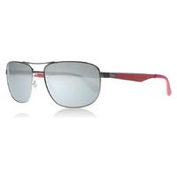 Ray-Ban 3528 Sunglasses Gunmetal / Red 029-88 61mm