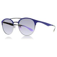 ray ban 3545 sunglasses gunmetalmatte blue 9005a9 51mm