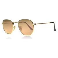 ray ban 3548n sunglasses gold tortoise 001 z2 48mm