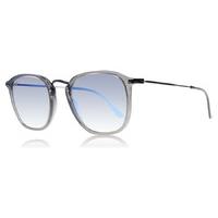 ray ban 2448n sunglasses transparent grey 62554o 51mm