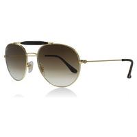 ray ban 3540 sunglasses gold 001 51 53