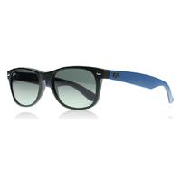 Ray-Ban 2132 Wayfarer Sunglasses Black Blue and Purple 618371