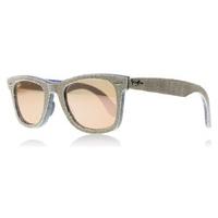 Ray-Ban 2140 Sunglasses Jeans Green Brown / Blue 1193Z2 50mm