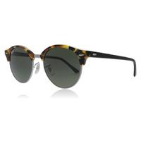 Ray-Ban 4246 Clubround Sunglasses Spotted Black Havana 1157