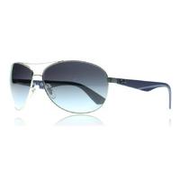 Ray-Ban 3526 Sunglasses Matte Silver 019/8G