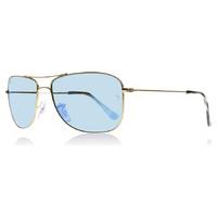 Ray-Ban 3543 Sunglasses Matte Gold 112/A1 Polariserade 59mm