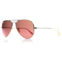 Ray-Ban Rb 3025 - Brown Sunglasses Demiglos Brushed Bronze 167/2K