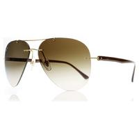 Ray-Ban 8058 Sunglasses Brushed Gold 157/13 59mm